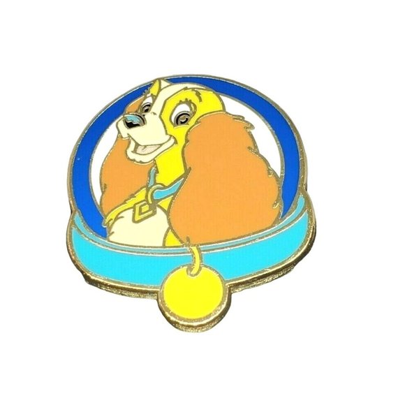 Authentic Official Pin Trading Disney 2013 Lady And The Tramp Pin Collectible - Picture 1 of 12